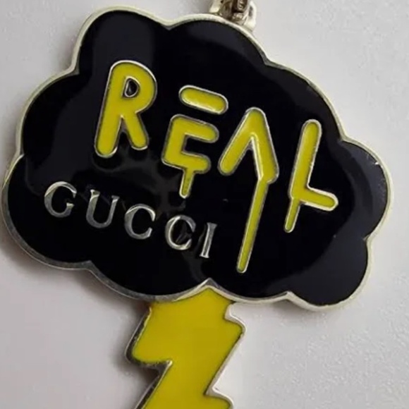 Gucci "Gucci Ghost" Pendant Necklace In Sterling Silver - Picture 1 of 7